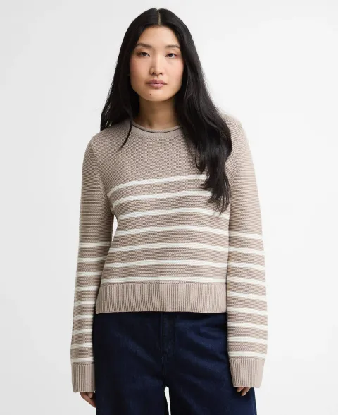 Hinton Striped Crew Neck Jumper