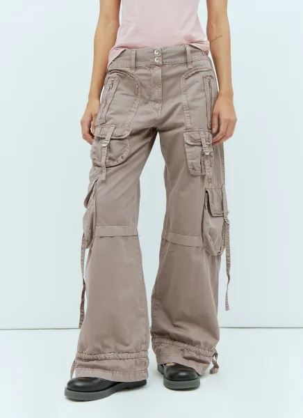 Distressed Cargo Pants
