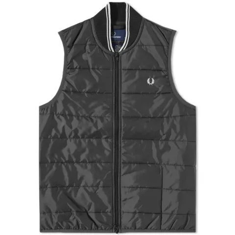 Fred Perry x Lavenham Quilted Gilet