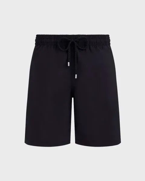 Vilebrequin Men Long Swim Shorts Solid
