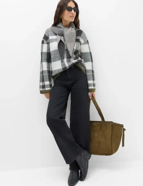 Marks & Spencer The Wide-Leg Jeans Black