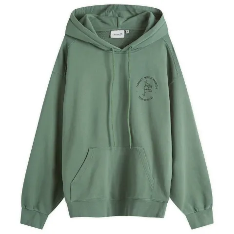 Hooded Stamp Crew Sweat