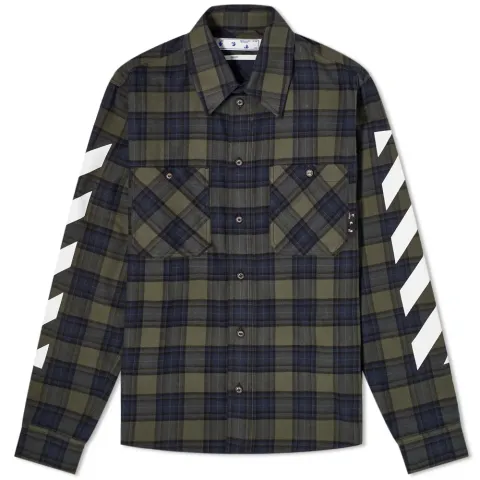 Diag Flannel Shirt