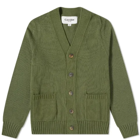 Washed Cotton Cardigan