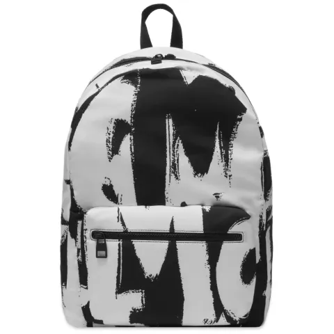 All Over Grafitti Logo Backpack
