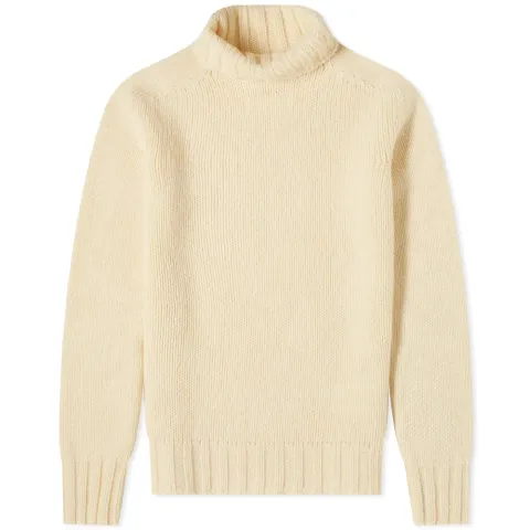 Plus Chunky Roll Neck Knit