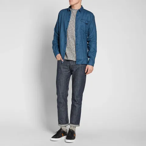 Woven Dot Tee