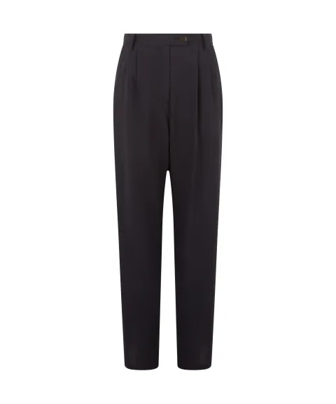 Schöffel Country Dahlia Linen Trousers - Navy