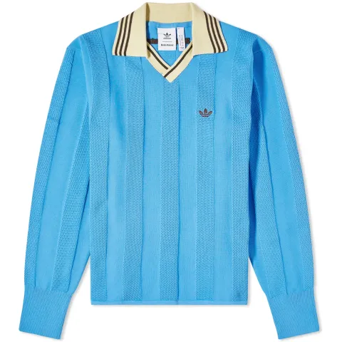 x Wales Bonner Knit Football Long Sleeve Top