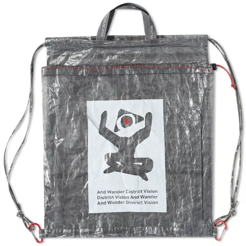 x and wander Drawstring Bag