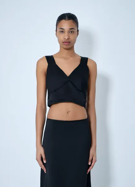 V-neck Sleeveless Top