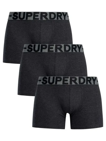 Superdry 3 Pack Organic Cotton Boxer Briefs