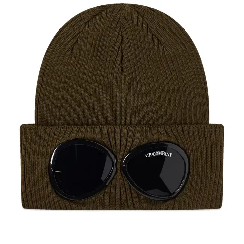 Cotton Goggle Beanie