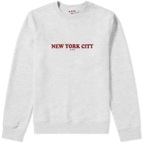 A.P.C. New York City Crew Sweat