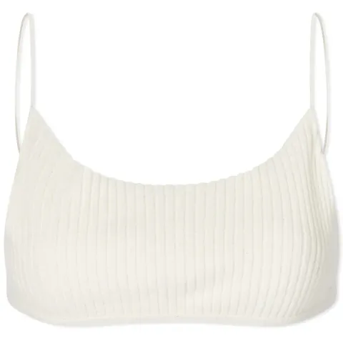 Corded Open Back Bra Top