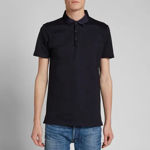 Slim Fit Grosgrain Polo