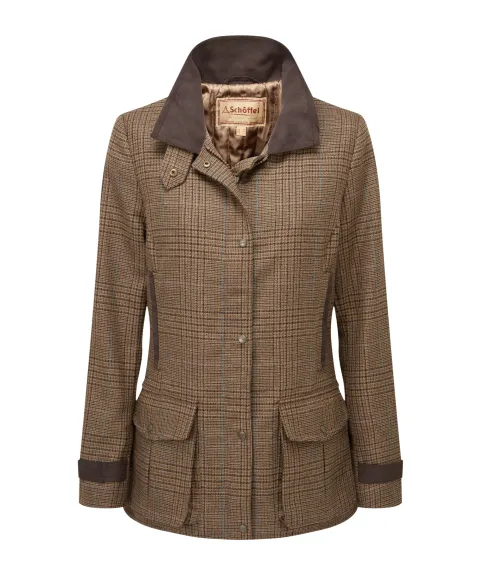 Schöffel Country Murra Tweed Coat - Teviot Tweed
