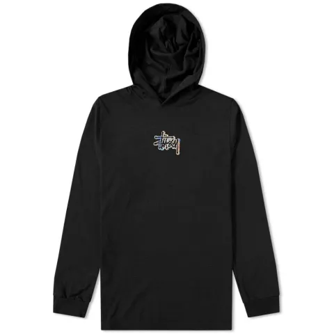 Long Sleeve Prism Logo Hooded Tee