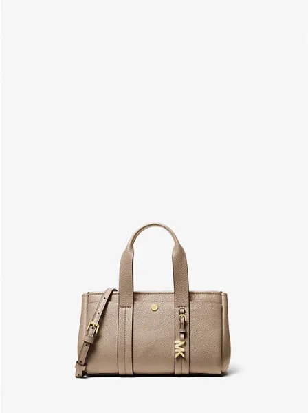 Romee Extra-Small Pebbled Leather Crossbody Bag