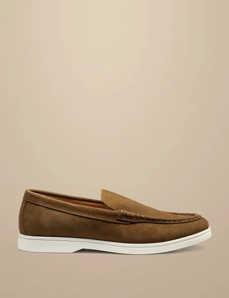 Charles Tyrwhitt Slip-on Loafers Light Brown
