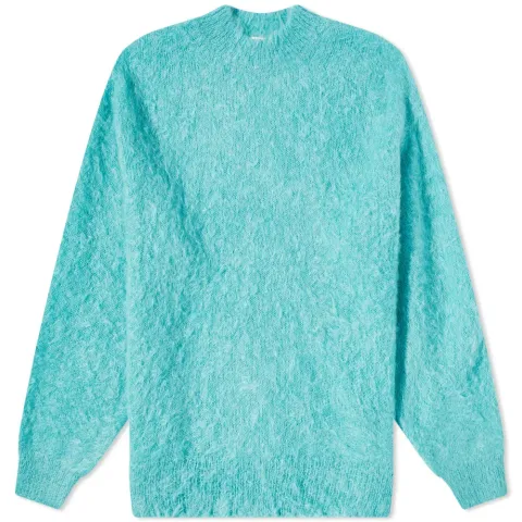 Brushed Mohair Crew Knit