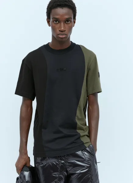 Colour-Block Logo T-Shirt