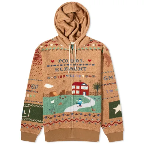 x Element Sherpa Zip Hoodie