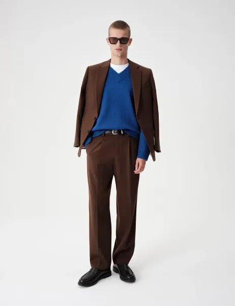Marks & Spencer Twill Textured Stretch Suit Jacket Rich Quartz