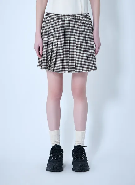 Pleated Mini Skirt