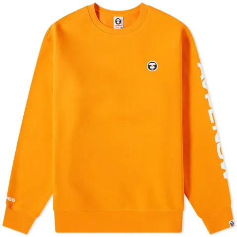 AAPE Logo Arm Crew Sweat