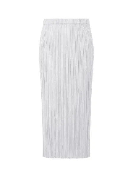 Pleats Please Basics Skirt Light Grey