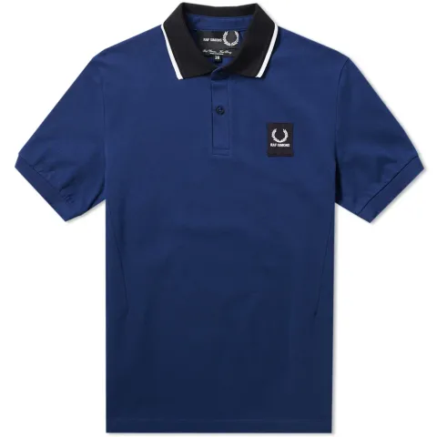 Contrast Collar Pique Polo