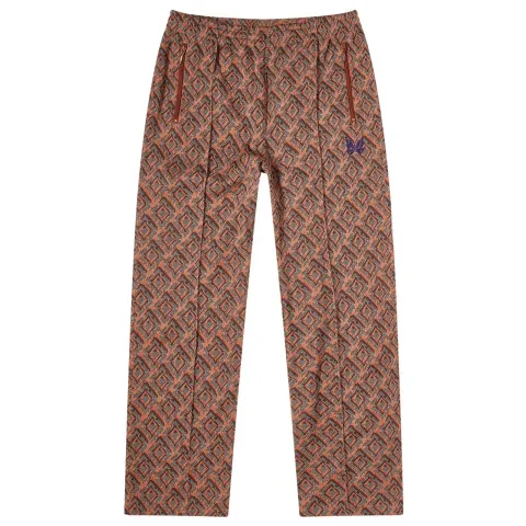 Poly Jacquard Track Pants