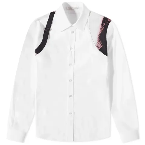 Brush Stroke Harness Shirt