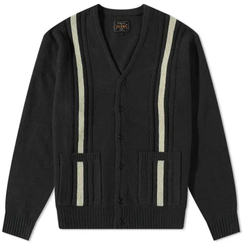 9G Stripe Cardigan