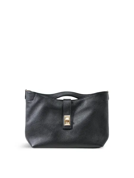 Clarity Medium Leather Shoulder Bag