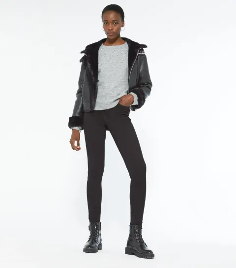 New Look Women's Tall Black Lift & Shape Jenna Skinny Jeans