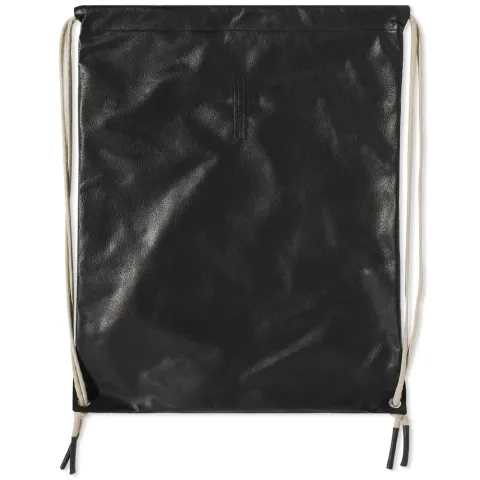 Drawstring Leather Bag