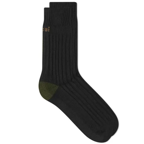 Logo Rib Socks