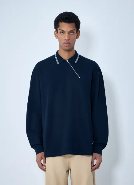 Half-Zip Polo Shirt