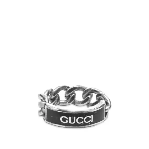 Gucci Tag Chain Ring