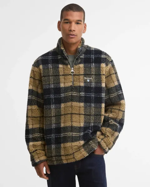 Tartan Half-Zip Fleece