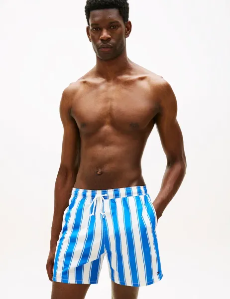 Tommy Hilfiger Essentials Floral Swim Shorts Blue Mix