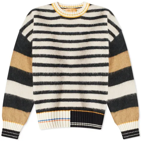 Shea Striped Knitted Jumper