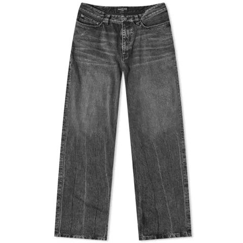Washed Baggy Jeans