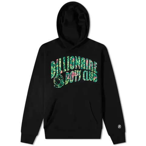 Jungle Camo Arch Logo Popover Hoodie