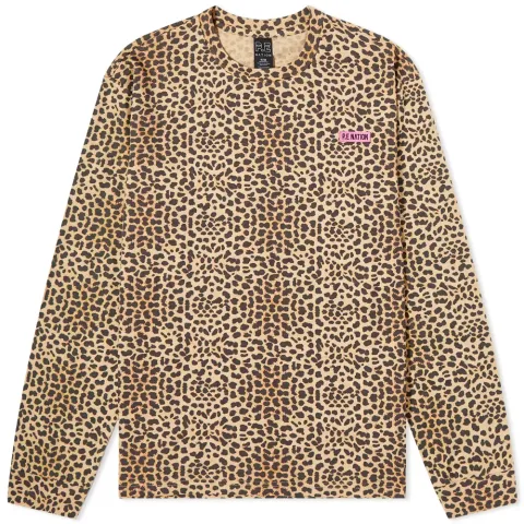 Long Sleeve Power Up Leopard T-Shirt
