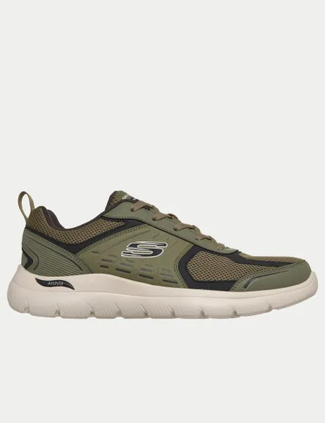 Skechers Arch Fit Summits Leege Trainers Olive