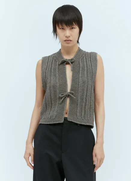 Textured Stitch Vest