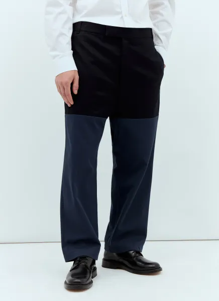 Unconstructed Combo Pants